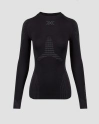Koszulka damska X-Bionic Invent Shirt Ls Black B120. Czarne t-shirty sportowe X BIONIC, l, bez wzorów, z materiału, bez ramiączek, do biegania. Za 459.99 zł.