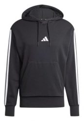 Bluza z kapturem adidas Essentials 3-Stripes French Terry. Białe bluzy adidas, s, bez wzorów, z dresówki, z kapturem, na fitness i siłownię. Za 226.99 zł.