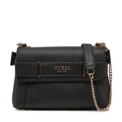Torebka Guess. Czarne torebki klasyczne Guess, z aplikacjami, klasyczne, bez dodatków. Za 329.99 zł.