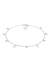 Elli Damski łańcuszek na kostkę Boho Style w srebrze próby 925 Bransoletki na nogę 1 ct. Bransoletki Elli, srebrne. Za 293.99 zł.