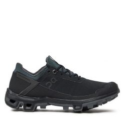 Buty do biegania On. Czarne buty do biegania On, bez wzorów, bez zapięcia, do biegania. Za 499.99 zł.