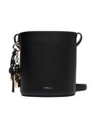 Furla Torebka Roxie Mini WE00859 ARE000 CN O6000 Czarny. Czarne torebki klasyczne Furla, bez wzorów, ze skóry, bez dodatków. Za 1,039.00 zł.
