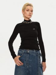 Miss Sixty Bluzka 6L3SJ3810000 Czarny Regular Fit. Czarne bluzki Miss Sixty, l, bez wzorów, z lyocellu, bez kołnierzyka, bez ramiączek. Za 219.99 zł.