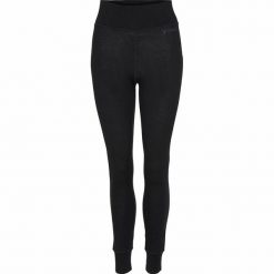 Damskie legginsy Catago Micha Merino. Czarne legginsy CATAGO, bez wzorów, ze skóry. Za 410.50 zł.