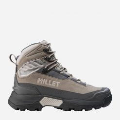 Buty trekkingowe damskie MILLET Ubic Trek Gore-Tex W Vibram. Brązowe trekkingi Millet, bez wzorów, z gore-texu, bez zapięcia, trekkingowe, gore-tex. Za 879.00 zł.
