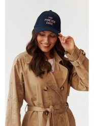 TATUUM Czapka w kolorze granatowym rozmiar: onesize. Niebieskie czapki z daszkiem Tatuum, bez wzorów, z bawełny. Za 52.99 zł.