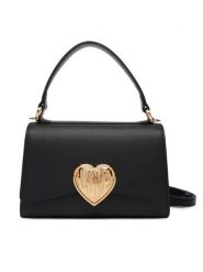 LOVE MOSCHINO Torebka JC4146PP1OL1600A Czarny. Czarne torebki klasyczne Love Moschino, bez wzorów, ze skóry, bez dodatków. Za 1,159.00 zł.