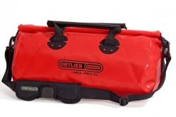 Torba podróżna Ortlieb Rack-Pack Czerwona. Czerwone torby sportowe Ortlieb, bez wzorów, z materiału, na ramię. Za 369.90 zł.
