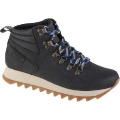 Buty Merrell Alpine Hiker J003594 czarne. Czarne buty trekkingowe z gumy, bez zapięcia. Za 533.28 zł.