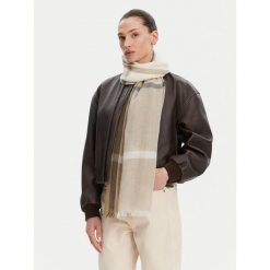 Szal Barbour. Brązowe szaliki i kominy Barbour, bez wzorów. Za 309.99 zł.