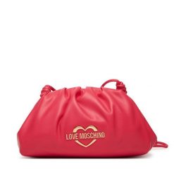 Torebka LOVE MOSCHINO. Czerwone listonoszki Love Moschino, bez wzorów, bez dodatków. Za 519.99 zł.