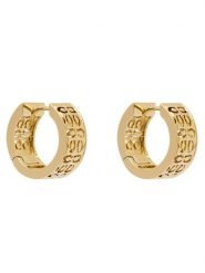 Coach Kolczyki 37541366 Złoty. Żółte kolczyki Coach, metalowe. Za 319.99 zł.