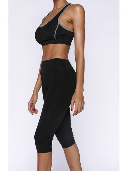 Onamaste Legginsy sportowe w kolorze czarnym rozmiar: S/M. Czarne legginsy Onamaste, m, bez wzorów, z materiału, z podwyższonym stanem, outdoorowe. Za 78.84 zł.