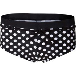 Figi kąpielowe "panty" bonprix czarno-biały w groszki. Bikini marki 4f. Za 24.99 zł.