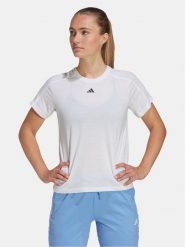 Adidas Koszulka techniczna Train Essentials HR7796 Biały Regular Fit. Białe t-shirty sportowe adidas, m, bez wzorów, z wiskozy, bez ramiączek, na fitness i siłownię. Za 89.99 zł.