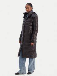 Tommy Hilfiger Kurtka puchowa Gloss WW0WW47356 Czarny Regular Fit. Czarne kurtki Tommy Hilfiger, xxs, bez wzorów, z puchu, bez kaptura. Za 1,499.00 zł.