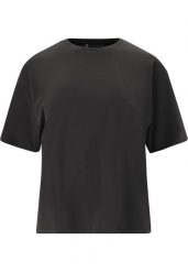 T-shirt damski Athlecia Gianna. Czarne t-shirty sportowe Athlecia, l, bez wzorów, z bawełny, bez ramiączek, do biegania. Za 140.50 zł.