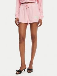 Juicy Couture Szorty sportowe Perkin JCWHS125322 Różowy Relaxed Fit. Czerwone szorty sportowe Juicy Couture, bez wzorów. Za 179.99 zł.
