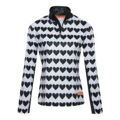 Bluza narciarska Damska Gareth & Lucas The One Hundred and Fourteen. Białe bluzy bez kaptura GARETH & LUCAS, na zimę, bez wzorów, z elastanu, bez kaptura, narciarskie. Za 229.99 zł.