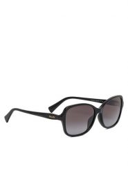 LAUREN RALPH LAUREN Okulary przeciwsłoneczne 0RA5351U 50018G Czarny. Czarne okulary przeciwsłoneczne Lauren Ralph Lauren, bez wzorów, plastikowe. Za 439.99 zł.