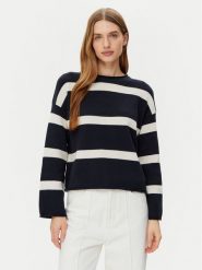 Marc O'Polo Sweter 502 6059 60047 Granatowy Regular Fit. Niebieskie swetry Marc O'Polo, xl, bez wzorów, z bawełny, bez ramiączek. Za 379.99 zł.