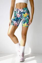 Krótkie legginsy damskie 2skin Moonflower. Legginsy 2SkIN, bez wzorów, z materiału, sportowe, krótkie. Za 139.00 zł.