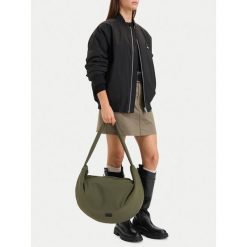 Torebka G-Star. Brązowe shopper bag G-Star, bez wzorów, retro, bez dodatków. Za 179.99 zł.