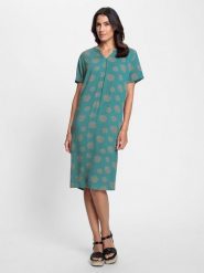 WITT WEIDEN Sukienka w kolorze turkusowym rozmiar: W21. Niebieskie sukienki WITT WEIDEN, na co dzień, bez wzorów, bez kołnierzyka, bez ramiączek, midi, proste. Za 43.99 zł.