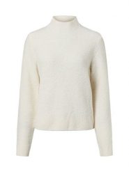 BOSS Sweter z zawartością kaszmiru - Fubrina Kobiety biały, L. Białe swetry Boss, l, bez wzorów, z kaszmiru, bez ramiączek. Za 599.95 zł.