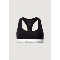 Biustonosz Kobieta CALVIN KLEIN. Czarne biustonosze sportowe Calvin Klein, bez wzorów, z bawełny. Za 148.50 zł.