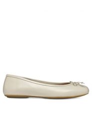 Geox Baleriny D Palmaria D25MUB 000TU C1122 Beżowy. Brązowe baleriny Geox, bez wzorów, ze skóry, bez obcasa, bez zapięcia. Za 209.99 zł.