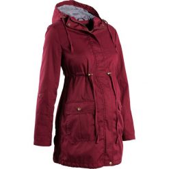 Kurtka parka ciążowa przejściowa bonprix bordowy. Kurtki marki QUECHUA. Za 99.99 zł.