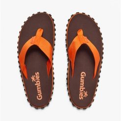 Japonki GUMBIES DUCKBILL FLIP FLOPS. Brązowe japonki Gumbies, bez wzorów. Za 72.99 zł.