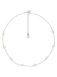 U.S. Polo Assn. Naszyjnik z perłami - dł. 37 cm rozmiar: onesize. Szare naszyjniki U.S. Polo Assn., z materiału, z perłą, metalowe. Za 108.99 zł.