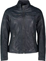 7eleven Skórzana kurtka "Sevana" w kolorze granatowym rozmiar: 34. Niebieskie kurtki 7eleven, bez wzorów, z satyny, bez kaptura. Za 295.16 zł.