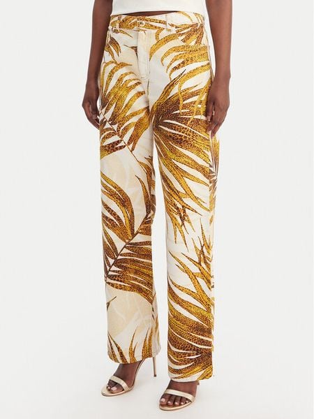 Just Cavalli Jeansy 80PAB5L8 CESCB Écru Loose Fit. Białe jeansy Just Cavalli, l, bez wzorów, z bawełny. Za 669.99 zł.