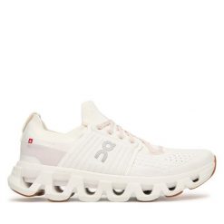 Buty do biegania On. Białe buty do biegania On, bez wzorów, bez zapięcia, do biegania. Za 769.99 zł.