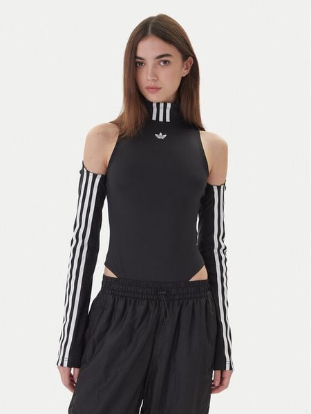 Adidas Body 2-In-1 Compression JW0119 Czarny Slim Fit. Czarne body i gorsety adidas, bez wzorów, z syntetyku, bez ramiączek. Za 199.99 zł.