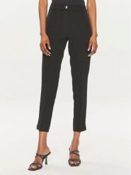 Maryley Spodnie materiałowe 24EB52Z/M23/43NE Czarny Regular Fit. Czarne spodnie materiałowe Maryley, bez wzorów, z materiału. Za 139.99 zł.