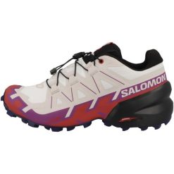 Buty do biegania damskie Salomon Speedcross 6. Białe buty do biegania Salomon, bez wzorów, z gumy, bez zapięcia, do biegania, salomon speedcross. Za 705.50 zł.