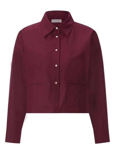 Rich & Royal Koszula w kolorze czerwonym rozmiar: 34. Czerwone koszule Rich & Royal, bez wzorów, bez kołnierzyka, bez ramiączek. Za 324.95 zł.