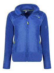 Geographical Norway Kurtka polarowa "Upaline" w kolorze niebieskim rozmiar: XL. Niebieskie kurtki Geographical Norway, xl, bez wzorów, z materiału, bez kaptura. Za 87.95 zł.