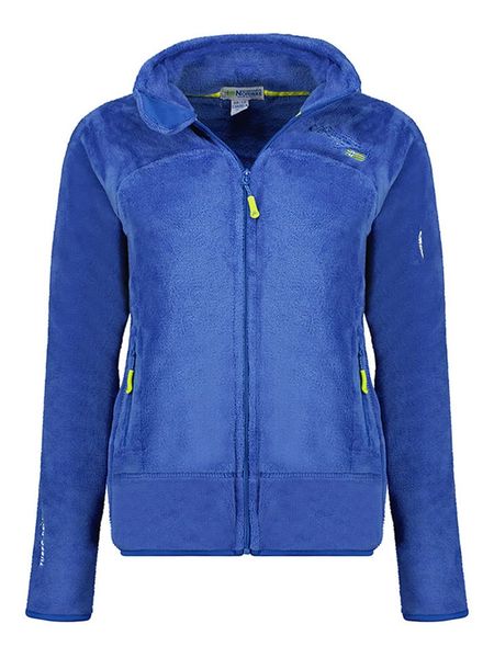 Geographical Norway Kurtka polarowa "Upaline" w kolorze niebieskim rozmiar: XL. Niebieskie kurtki Geographical Norway, xl, bez wzorów, z materiału, bez kaptura. Za 87.95 zł.