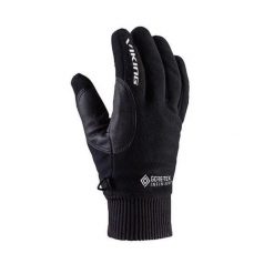 Rękawiczki multifunkcyjne dla dorosłych Viking Solano GORE-TEX. Czarne rękawiczki Viking, bez wzorów, z gore-texu, sportowe. Za 81.99 zł.
