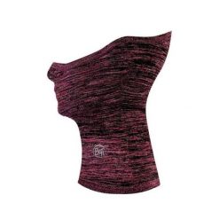 Komin do biegania unisex Buff® Dryflx+ Neckwarmer Fuchsia z odblaskami. Różowe szaliki i kominy Buff, bez wzorów, sportowe. W wyprzedaży za 132.93 zł.