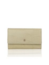 Bellicci Skórzany portfel "Velora" w kolorze beżowym - 17 x 10 x 3 cm rozmiar: onesize. Brązowe portfele Bellicci, bez wzorów, z materiału. Za 100.99 zł.