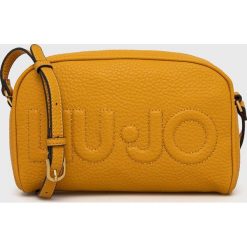 Liu Jo torebka kolor żółty. Żółte listonoszki Liu Jo, bez wzorów, z materiału, na ramię, bez dodatków. W wyprzedaży za 309.99 zł.