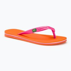 Japonki damskie Ipanema Clas Brasil II AD. Brązowe japonki Ipanema, bez wzorów, z materiału. Za 62.99 zł.