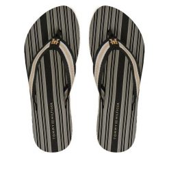 Japonki Tommy Hilfiger. Czarne japonki Tommy Hilfiger, bez wzorów. Za 159.99 zł.