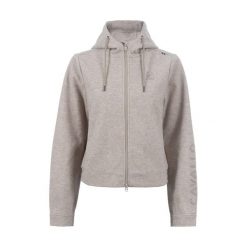 Bluza damska z kapturem Cavallo Rabi. Brązowe bluzy z kapturem CAVALLO, bez wzorów, z kapturem, do jazdy konnej. Za 271.50 zł.